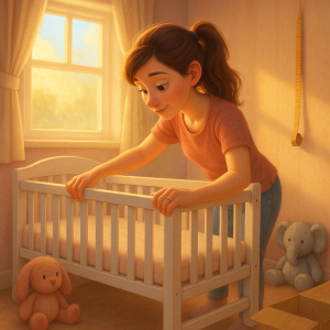 mesmo com pouco espaço quartinho de bebê